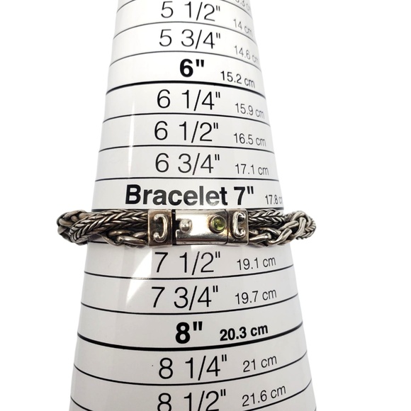 Sterling Silver Balinese Style Chain Bracelet #21172 - Picture 12 of 14